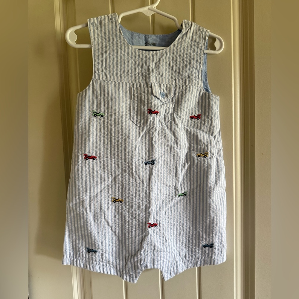 Little Me Light Blue Garment Label